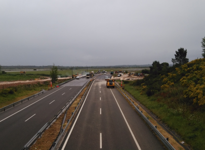A14 - Correction of settlement highway